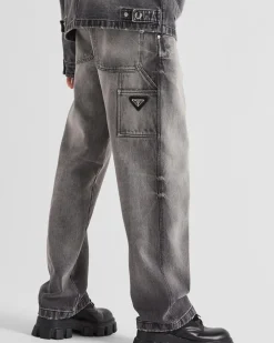 Hombre Prada TEJIDO VAQUERO^Pantalones Vaqueros