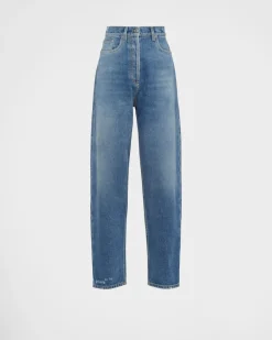 Mujer Prada TEJIDO VAQUERO^Pantalones Vaqueros