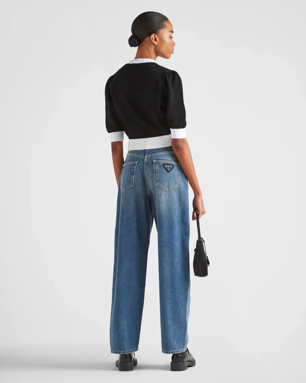 Mujer Prada TEJIDO VAQUERO^Pantalones Vaqueros