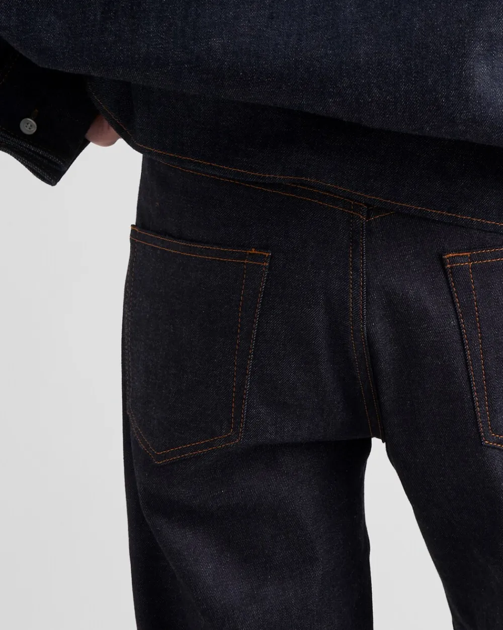 Hombre Prada TEJIDO VAQUERO^Pantalones Vaqueros De Cinco Bolsillos