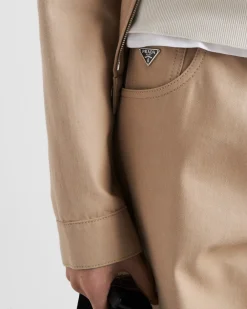 Hombre Prada TEJIDO VAQUERO^Pantalones Vaqueros De Cinco Bolsillos