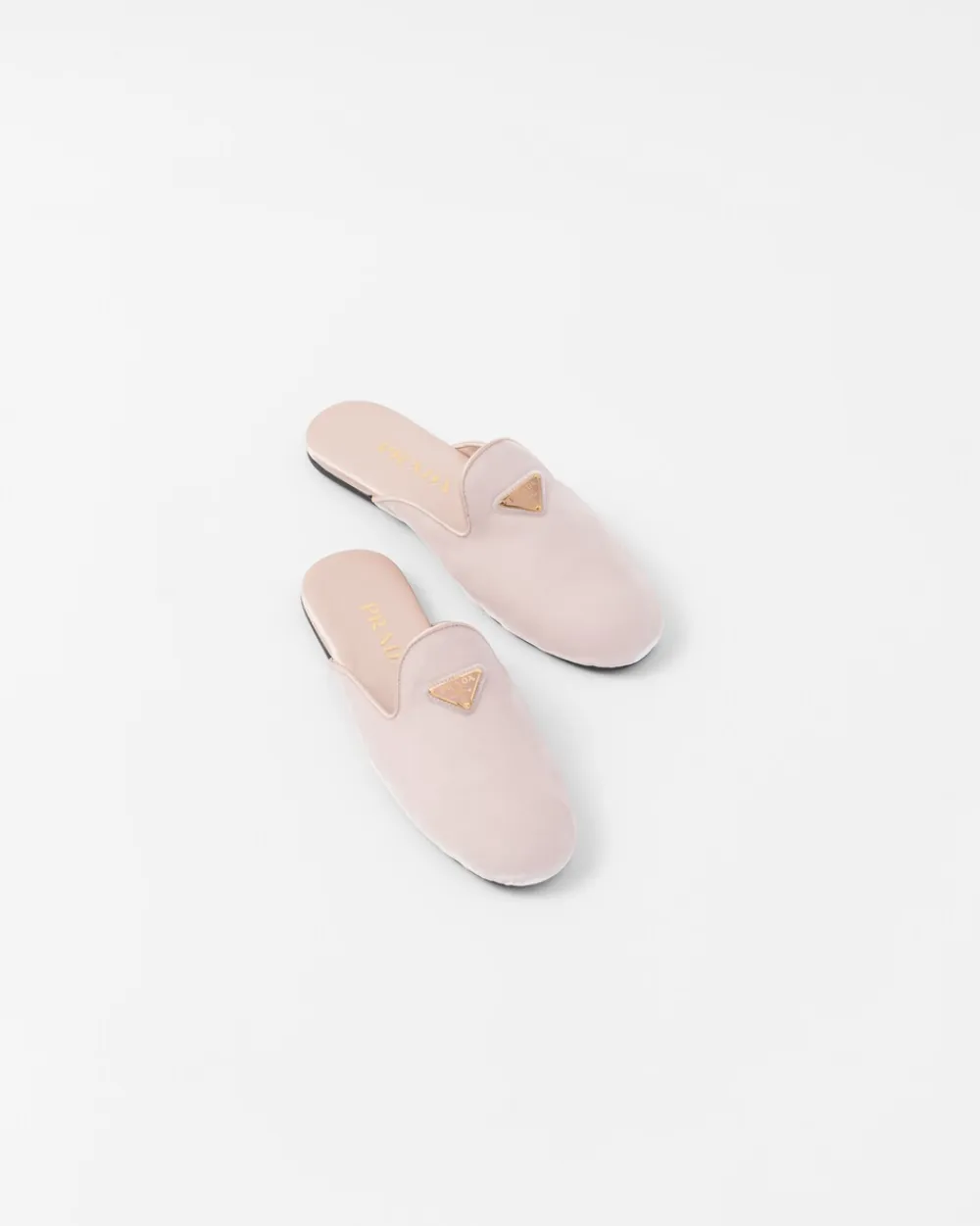 Mujer Prada PANTUFLAS Y CHINELAS^Pantuflas De Terciopelo