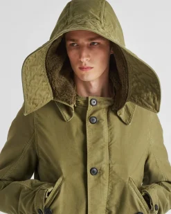 Hombre Prada CHAQUETAS Y ABRIGOS^Parka Larga De Algodón