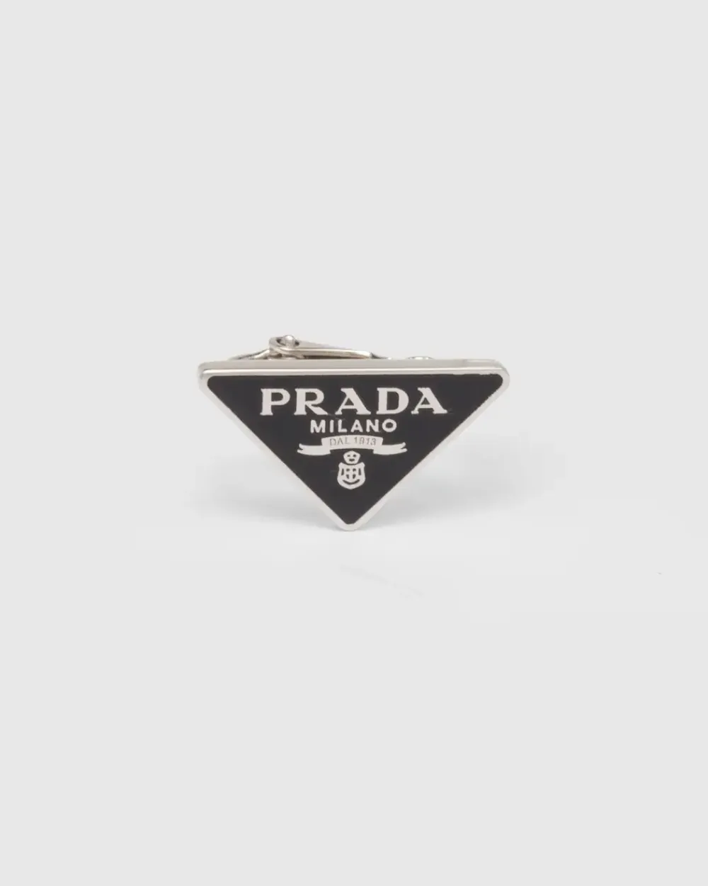 Mujer Prada JOYAS DE PLATA^Pendiente Con Cierre De Clip Symbole