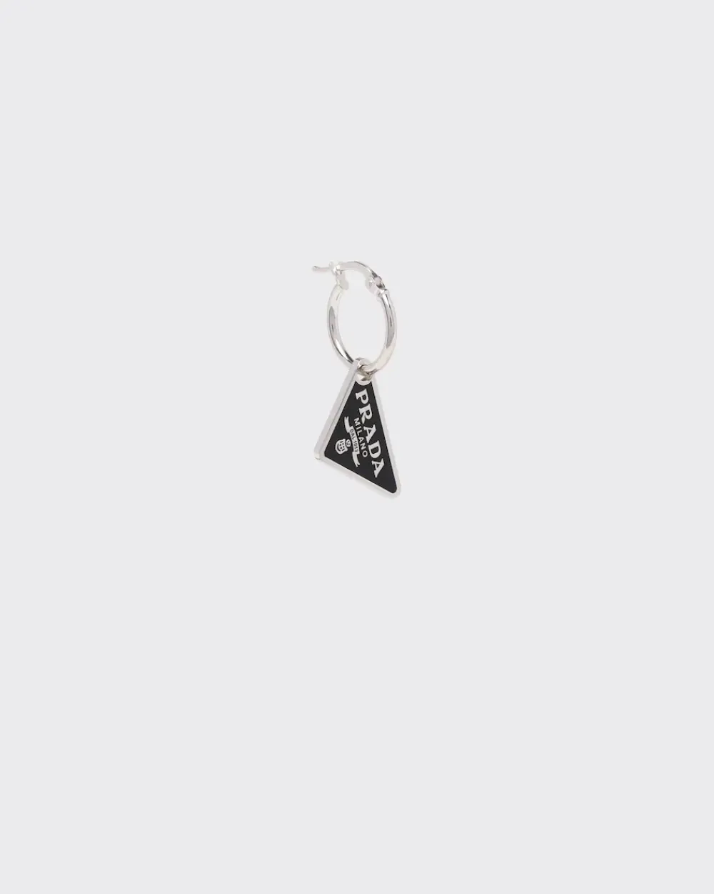 Hombre Prada JOYAS DE PLATA^Pendiente Con Colgante Symbole