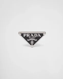 Mujer Prada JOYAS DE PLATA^Pendiente Individual Izquierdo Symbole