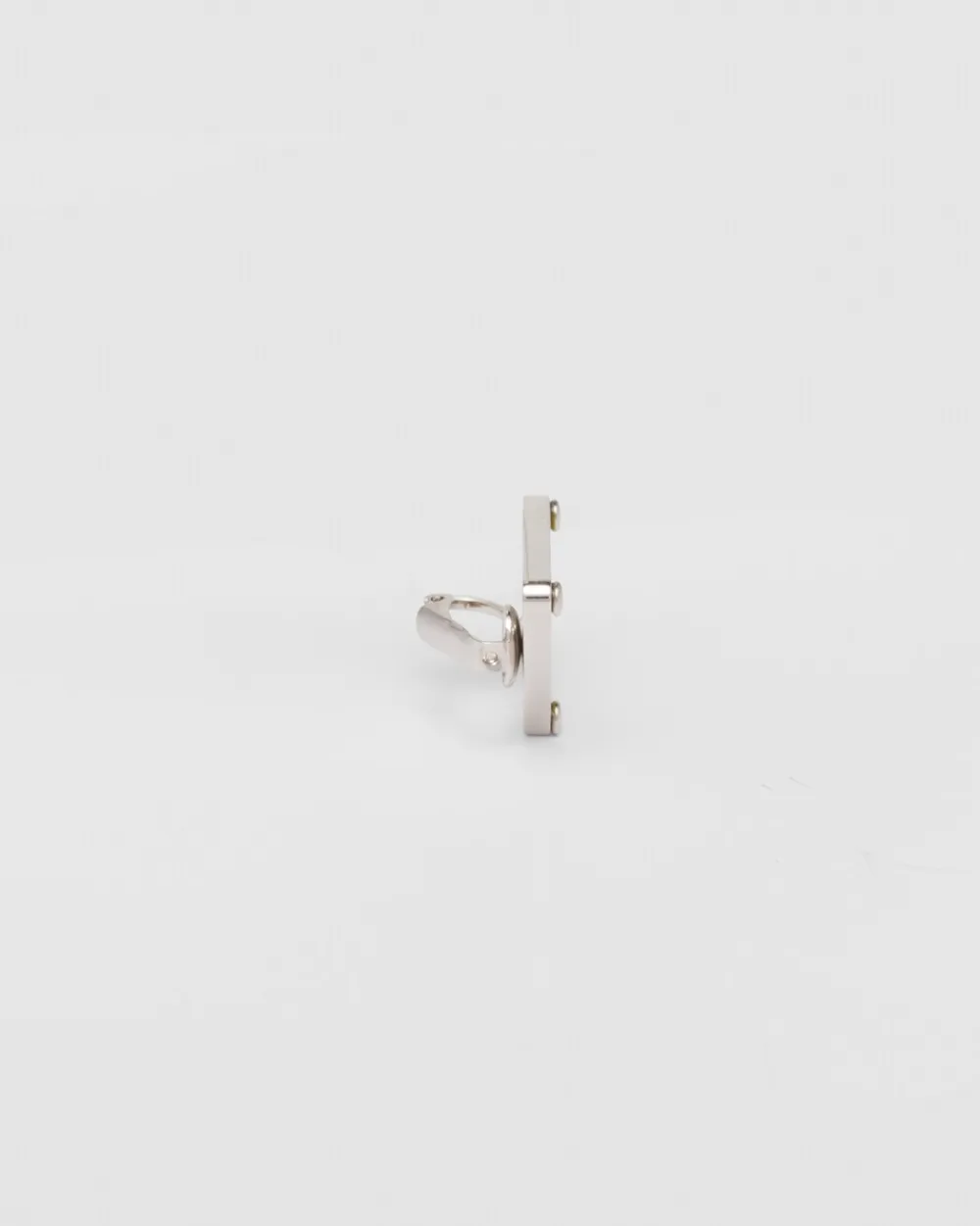 Mujer Prada JOYAS DE PLATA^Pendiente Individual Izquierdo Symbole