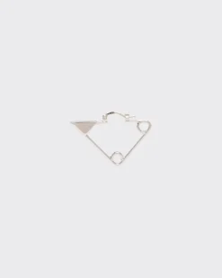 Hombre Prada JOYAS DE PLATA^Pendiente Individual Symbole
