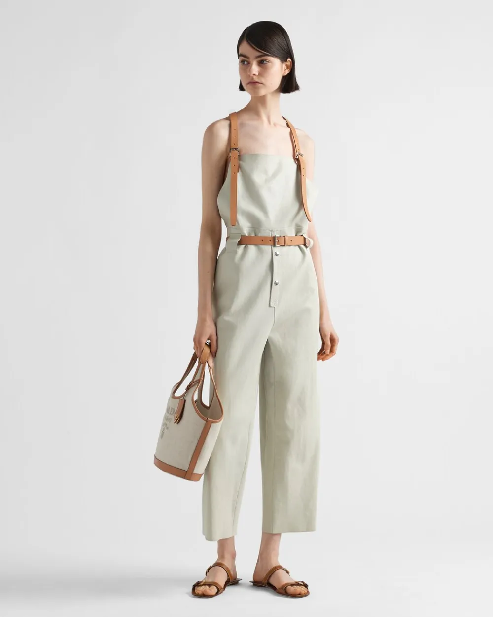 Mujer Prada ROPA DE PIEL^Peto De Piel