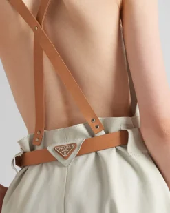 Mujer Prada ROPA DE PIEL^Peto De Piel