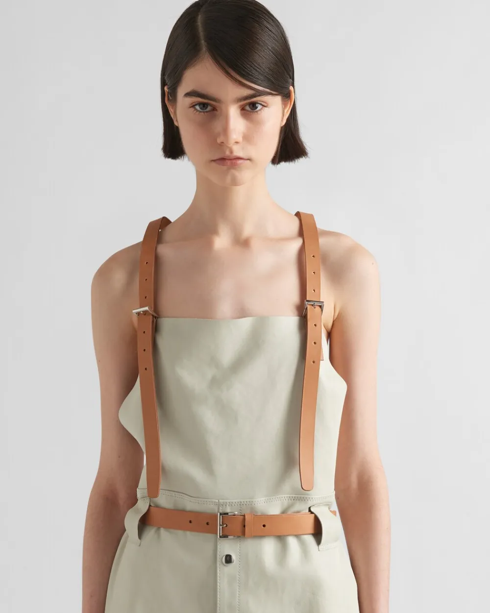 Mujer Prada ROPA DE PIEL^Peto De Piel