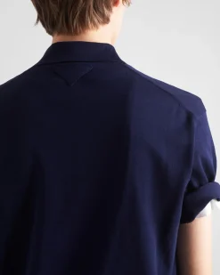 Hombre Prada TEJIDOS DE PUNTO^Polo De Algodón