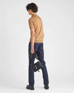 Hombre Prada TEJIDOS DE PUNTO^Polo De Cachemir