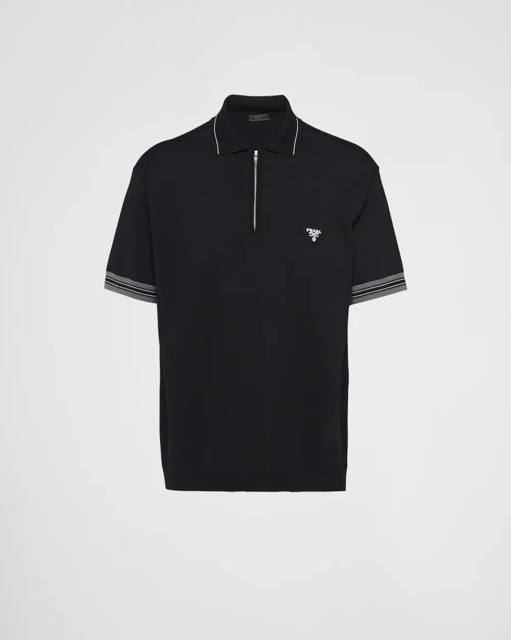 Hombre Prada TEJIDOS DE PUNTO^Polo De Lana Superfina