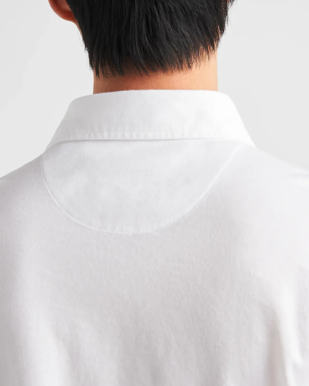 Hombre Prada CAMISETAS Y POLOS^Polo De Manga Corta De Algodón
