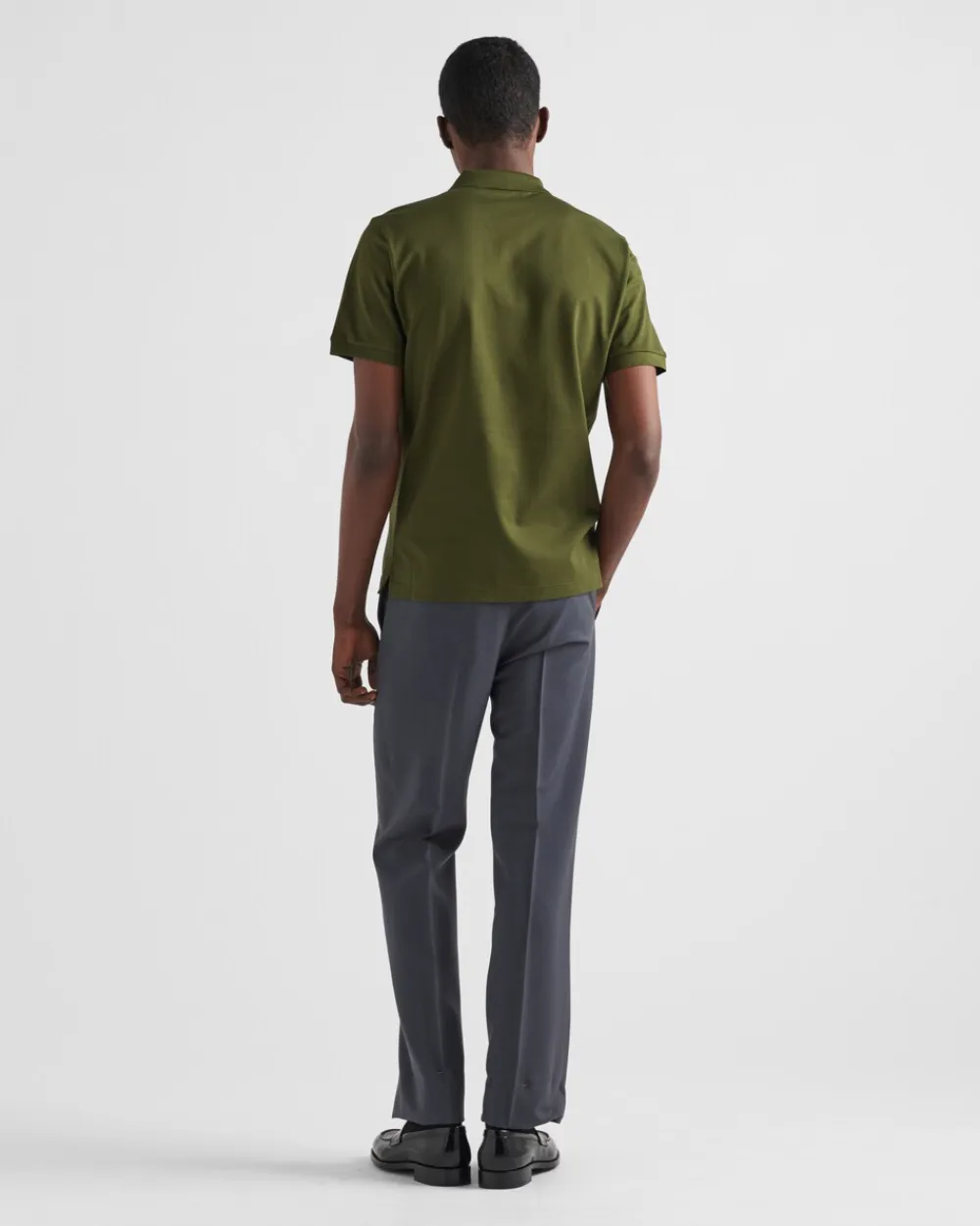 Hombre Prada CAMISETAS Y POLOS^Polo De Piqué
