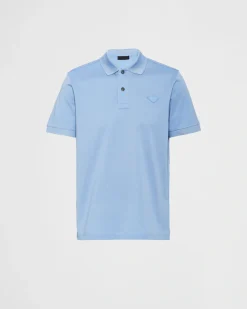 Hombre Prada CAMISETAS Y POLOS^Polo De Piqué