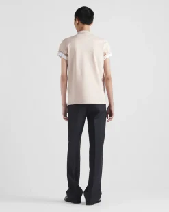 Hombre Prada CAMISETAS Y POLOS^Polo De Piqué