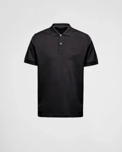 Hombre Prada CAMISETAS Y POLOS^Polo De Piqué