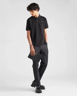 Hombre Prada CAMISETAS Y POLOS^Polo De Piqué