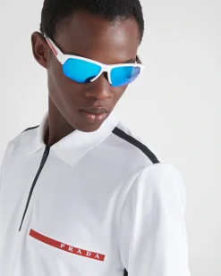 Hombre Prada ROPA^Polo De Piqué