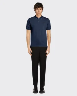Hombre Prada CAMISETAS Y POLOS^Polo De Piqué