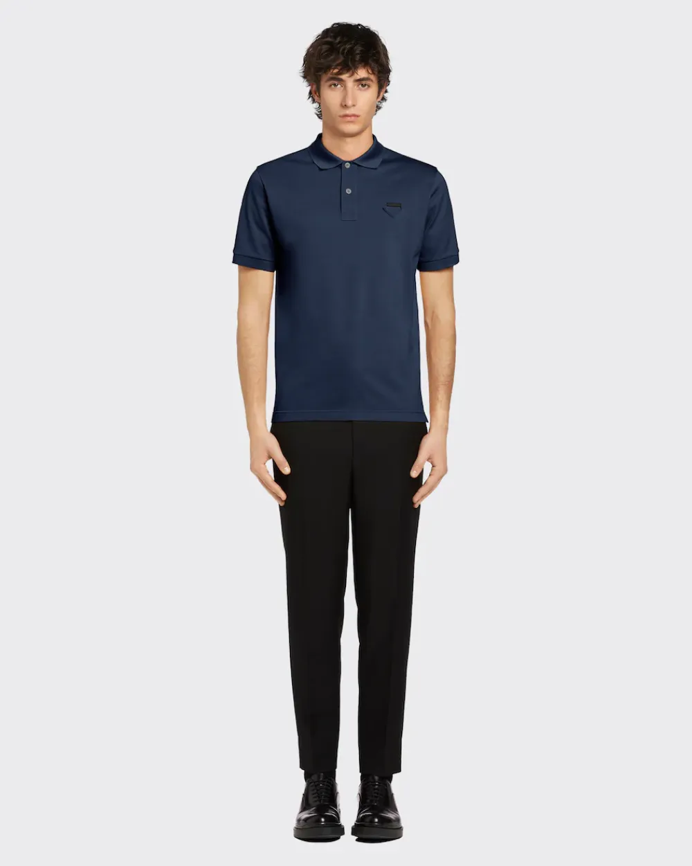 Hombre Prada CAMISETAS Y POLOS^Polo De Piqué