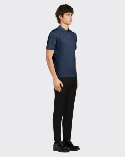Hombre Prada CAMISETAS Y POLOS^Polo De Piqué