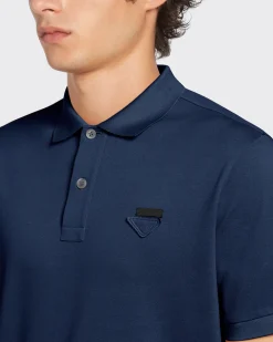 Hombre Prada CAMISETAS Y POLOS^Polo De Piqué