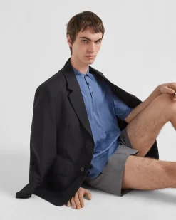 Hombre Prada TEJIDOS DE PUNTO^Polo De Seda