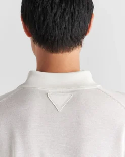 Hombre Prada TEJIDOS DE PUNTO^Polo De Seda