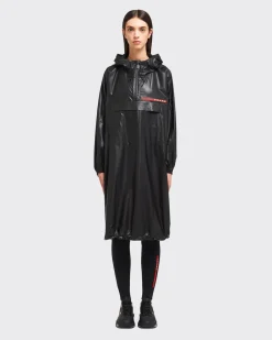Mujer Prada ROPA^Poncho Impermeable De Re-nylon Ligero