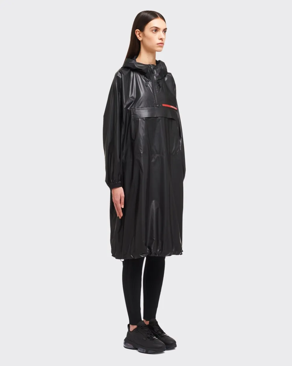 Mujer Prada ROPA^Poncho Impermeable De Re-nylon Ligero