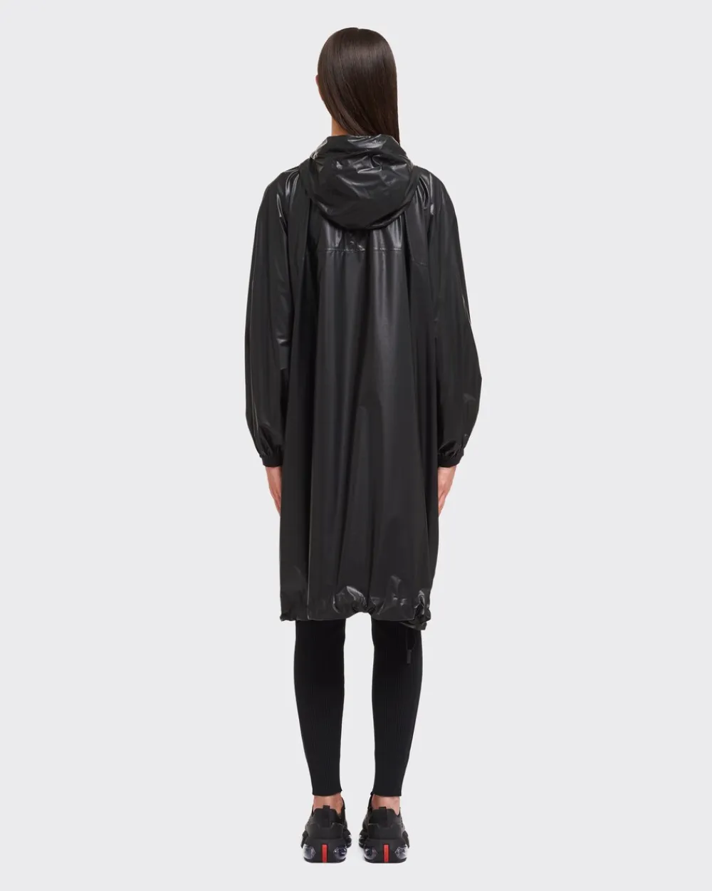 Mujer Prada ROPA^Poncho Impermeable De Re-nylon Ligero