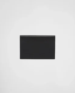 Hombre Prada CARTERAS Y TARJETEROS^Portadocumentos De Piel Saffiano