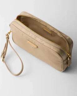 Mujer Prada COLECCIÓN FEMENINA|BOLSAS Y ACCESORIOS DE VIAJE^Pouch De Re-nylon Y Piel Saffiano Re-edition 1978