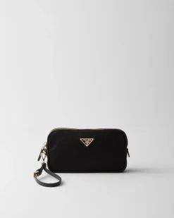 Mujer Prada COLECCIÓN FEMENINA|BOLSAS Y ACCESORIOS DE VIAJE^Pouch De Re-nylon Y Piel Saffiano Re-edition 1978