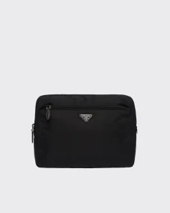 Mujer Prada BROCHAS Y ACCESORIOS|COLECCIÓN FEMENINA^Pouch De Viaje De Re-nylon