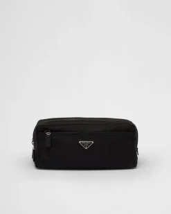 Mujer/Hombre Prada BOLSAS Y ACCESORIOS DE VIAJE|BOLSAS Y ACCESORIOS DE VIAJE^Pouch De Viaje De Re-nylon Y Piel Saffiano