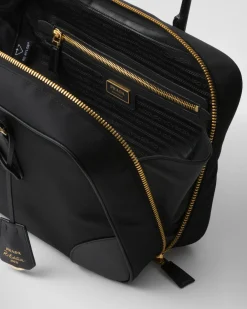 Mujer Prada COLECCIÓN FEMENINA|BOLSOS CON ASA SUPERIOR^ Re-edition 1978 Large Re-nylon And Saffiano Leather Two-handle Bag