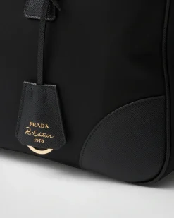 Mujer Prada COLECCIÓN FEMENINA|BOLSOS CON ASA SUPERIOR^ Re-edition 1978 Large Re-nylon And Saffiano Leather Two-handle Bag