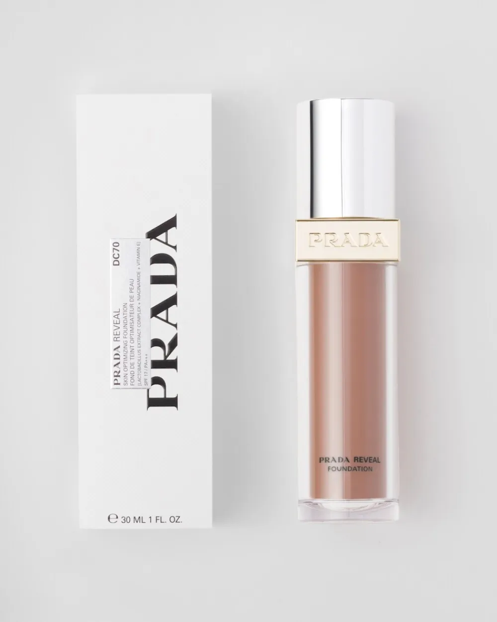 Prada ROSTRO^ Reveal Skin Optimizing Foundation - Dc70 - Dark Cool
