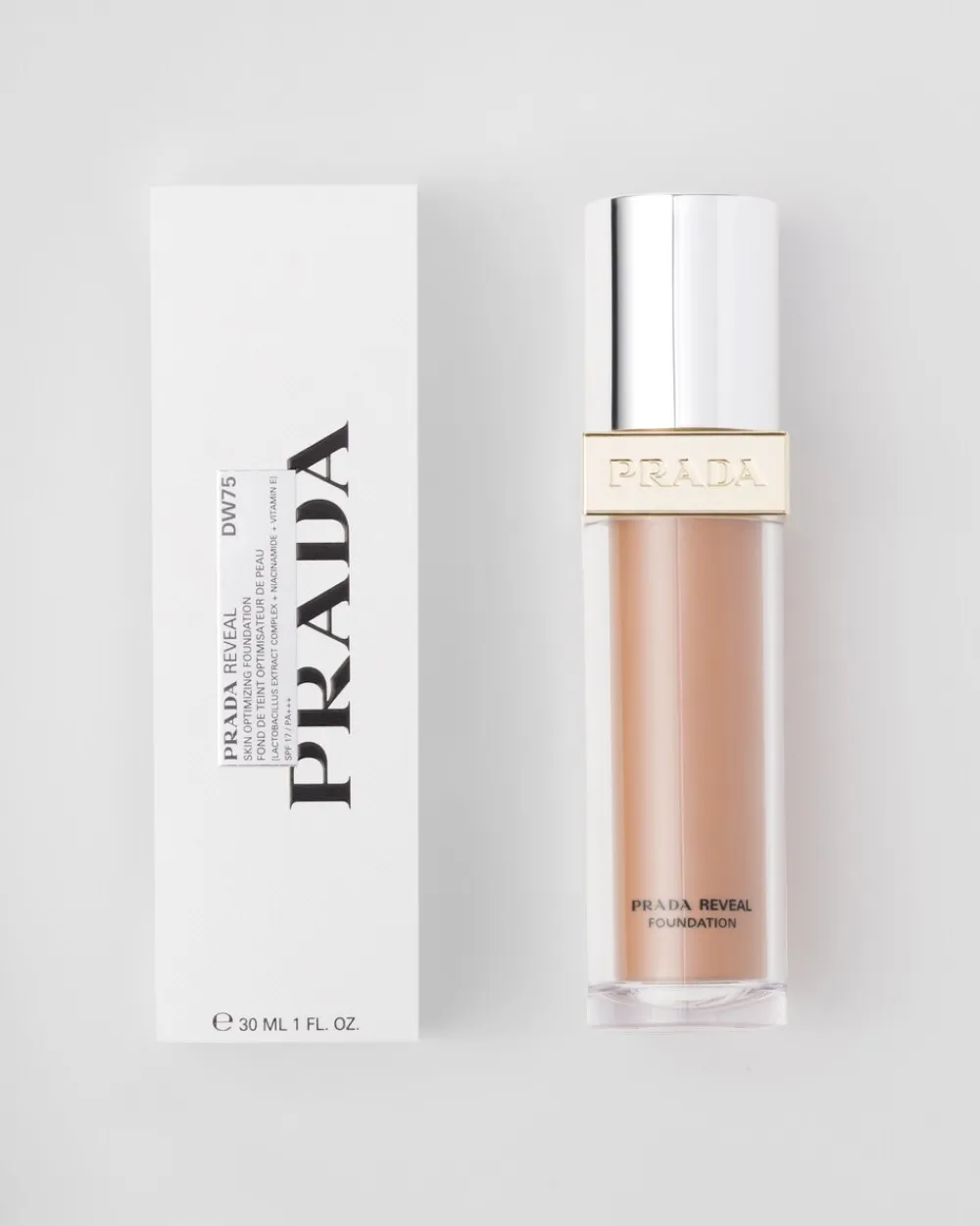 Prada ROSTRO^ Reveal Skin Optimizing Foundation - Dw75 - Dark Warm