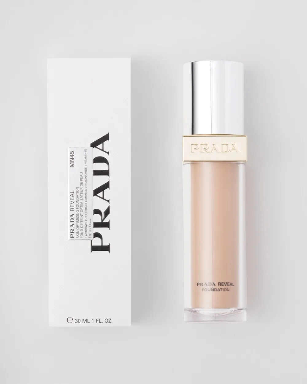 Prada ROSTRO^ Reveal Skin Optimizing Foundation - Mn45 - Medium Neutral