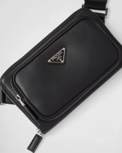 Hombre Prada MOCHILAS Y RIÑONERAS|BOLSOS MENSAJEROS^Riñonera De Piel