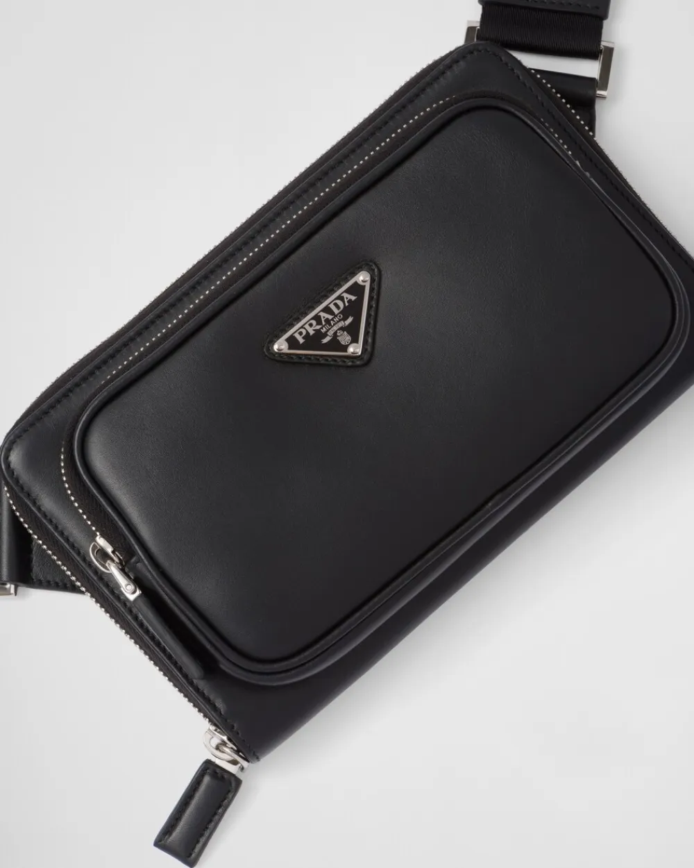 Hombre Prada MOCHILAS Y RIÑONERAS|BOLSOS MENSAJEROS^Riñonera De Piel