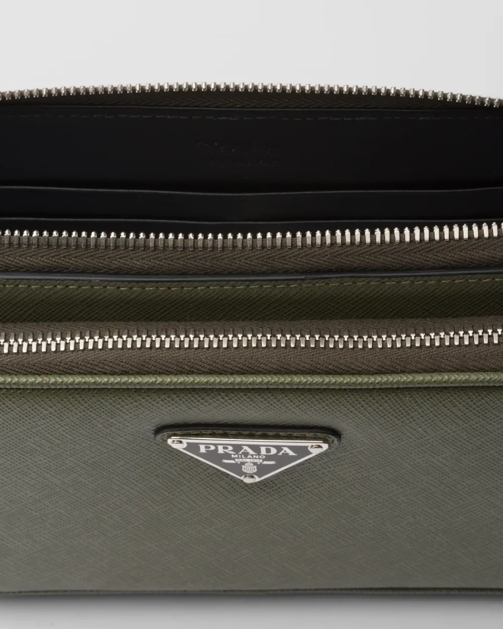 Hombre Prada BOLSOS MENSAJEROS^Riñonera De Piel Saffiano