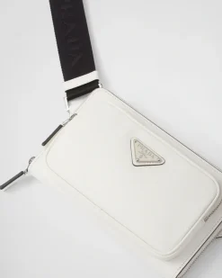 Hombre Prada MOCHILAS Y RIÑONERAS|BOLSOS MENSAJEROS^Riñonera De Piel Saffiano