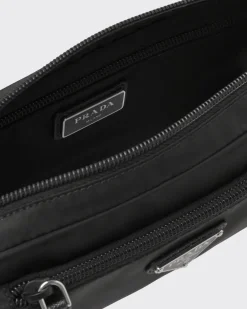 Hombre Prada COLECCIÓN MASCULINA|MOCHILAS Y RIÑONERAS^Riñonera De Re-nylon Y Piel Saffiano
