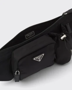 Prada COLECCIÓN MASCULINA^Riñonera De Re-nylon Y Piel Saffiano
